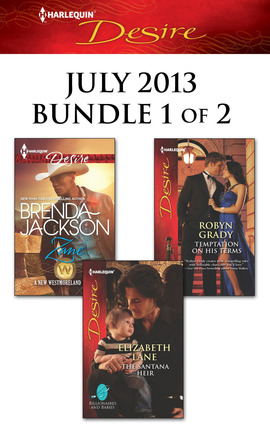 Title details for Harlequin Desire July 2013 - Bundle 1 of 2: Zane\The Santana Heir\Temptation on His Terms by Brenda Jackson - Available